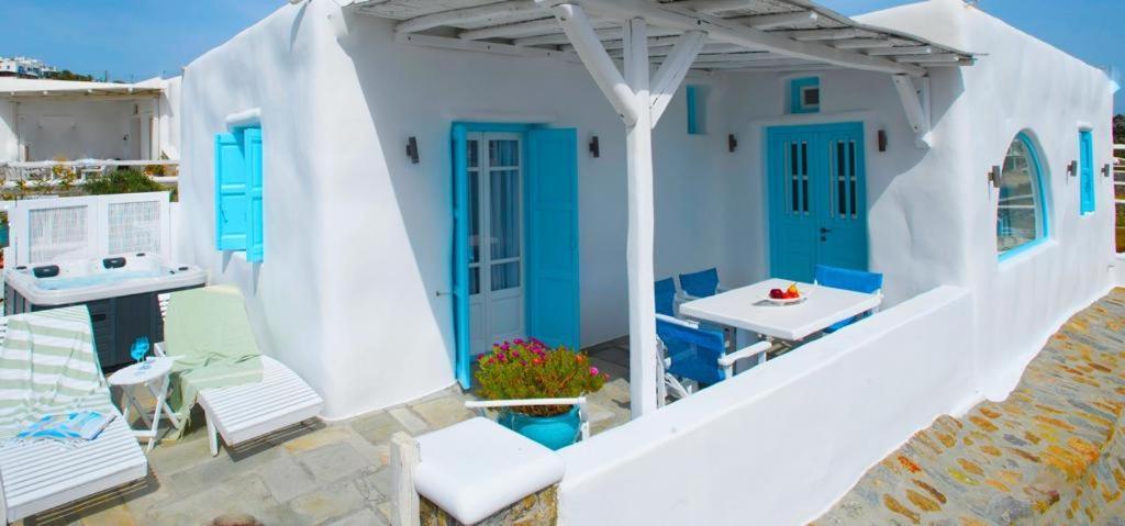 Luxury Sea House By Blue Waters Mykonos Villa Ornos  Eksteriør billede